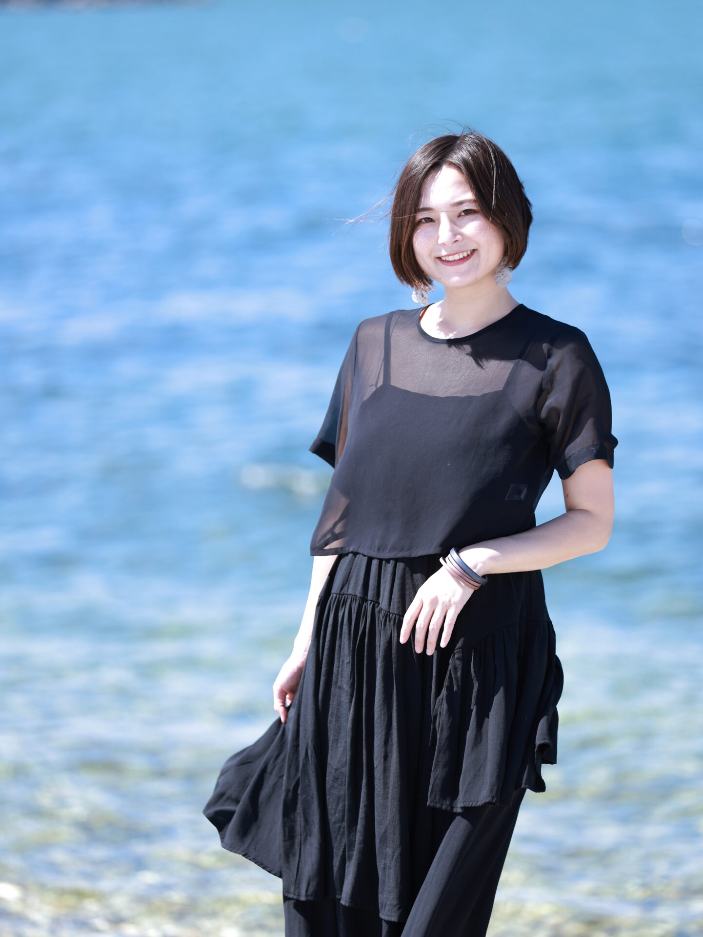 愛知県名古屋市で活動する広告モデル・演者 みーのポートレート写真（2枚目）