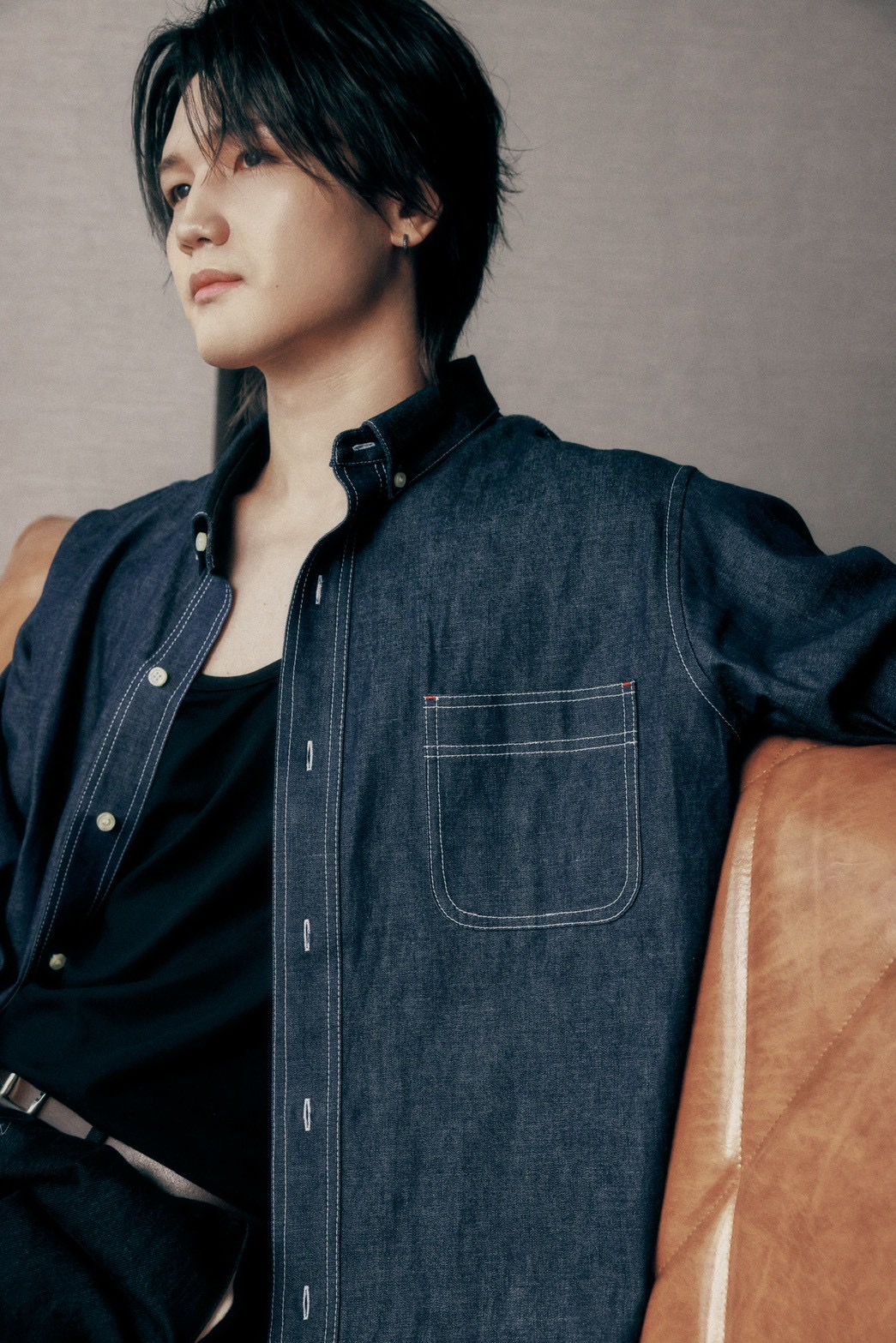 埼玉県志木市で活動するmodel Pauloのポートレート写真