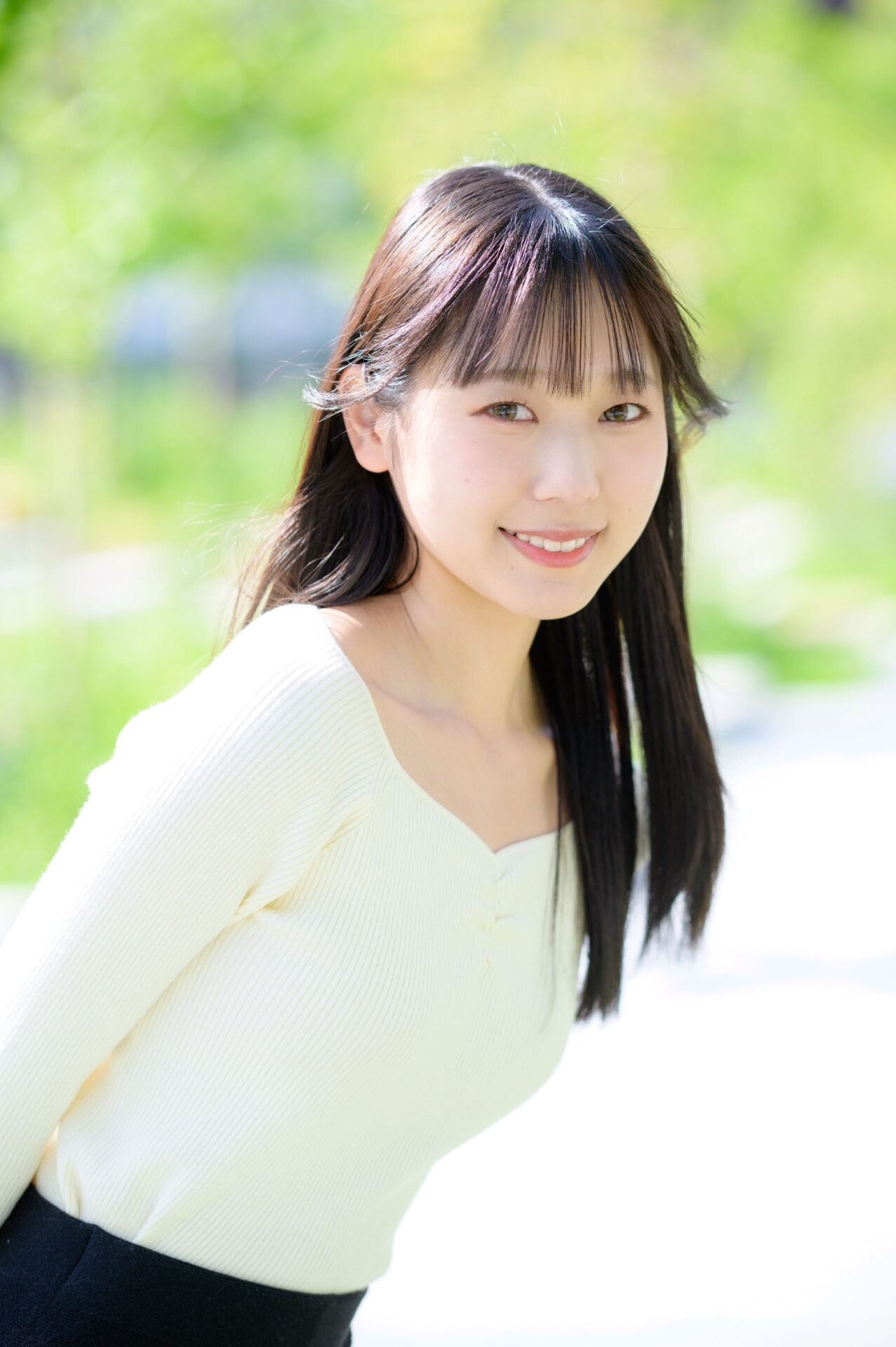 東京都で活動するモデル 佳奈のポートレート写真