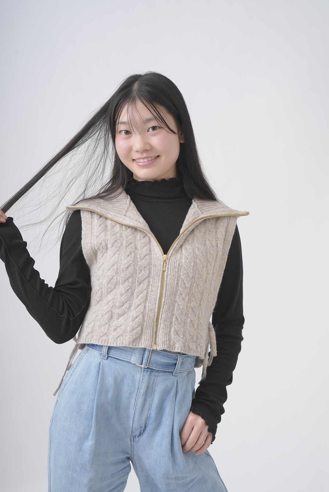 兵庫県で活動するモデル みゆうのポートレート写真（5枚目）