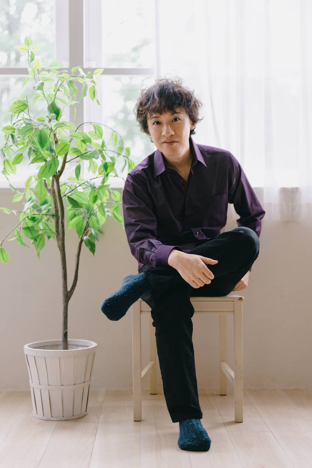 京都府京都市北区で活動するモデル  俳優  MC  中澤英孝(ヒデタッキー)のポートレート写真（4枚目）