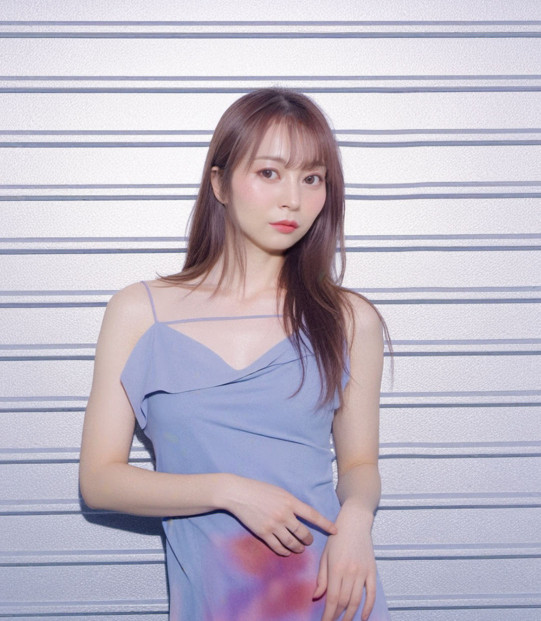 東京都皆とかで活動するアナウンサー、モデル 川和真奈美のポートレート写真