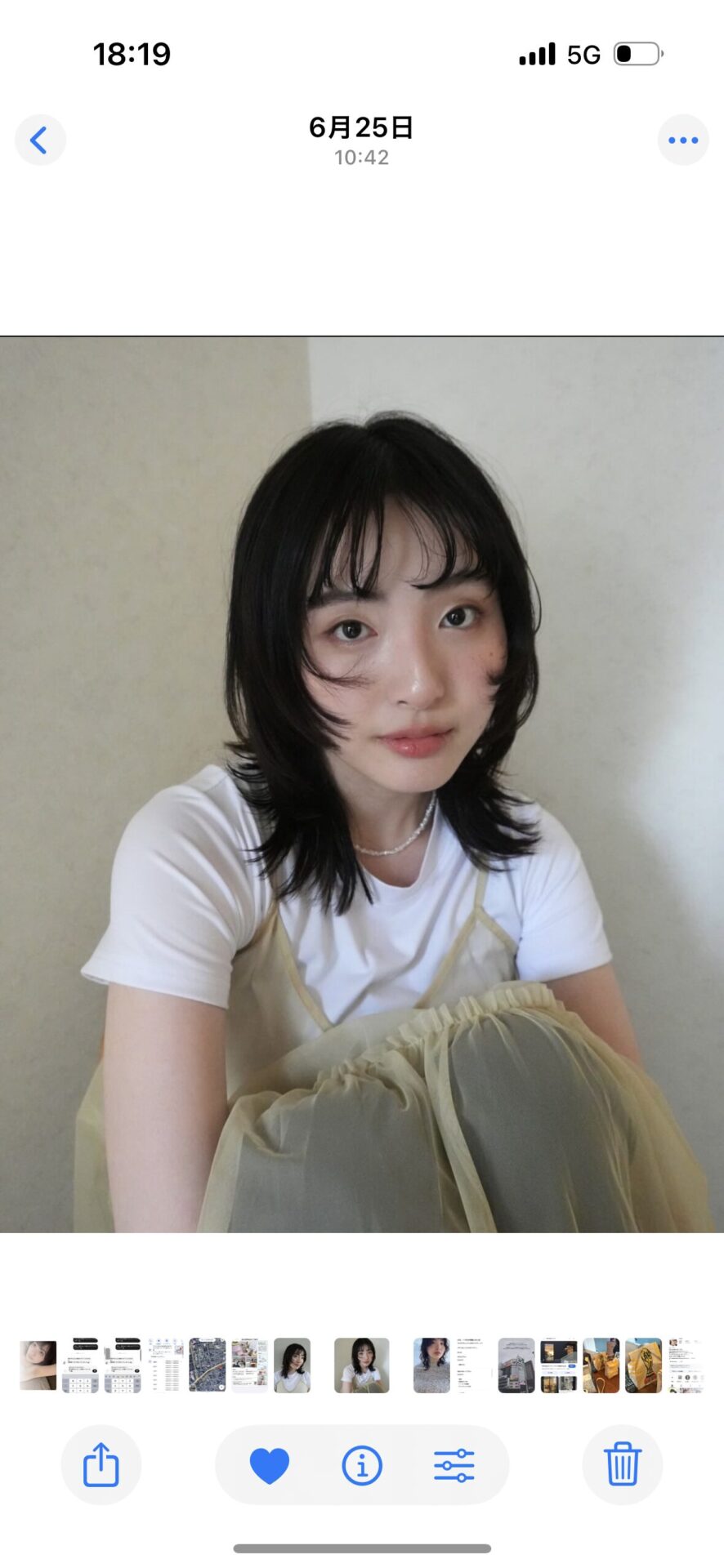 東京都東京都杉並区で活動するフリーランスモデル Mokaのポートレート写真
