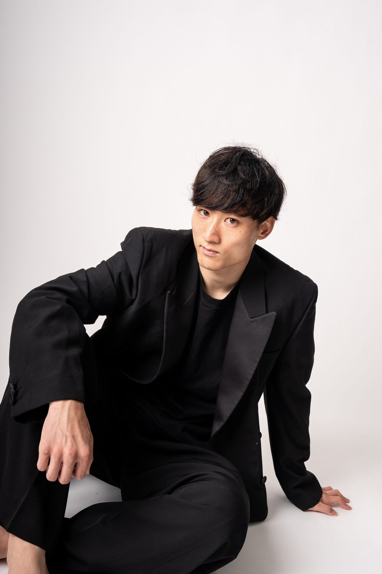 愛知県名古屋市で活動するファッションモデル、プロキックボクサー 荒尾彰のポートレート写真