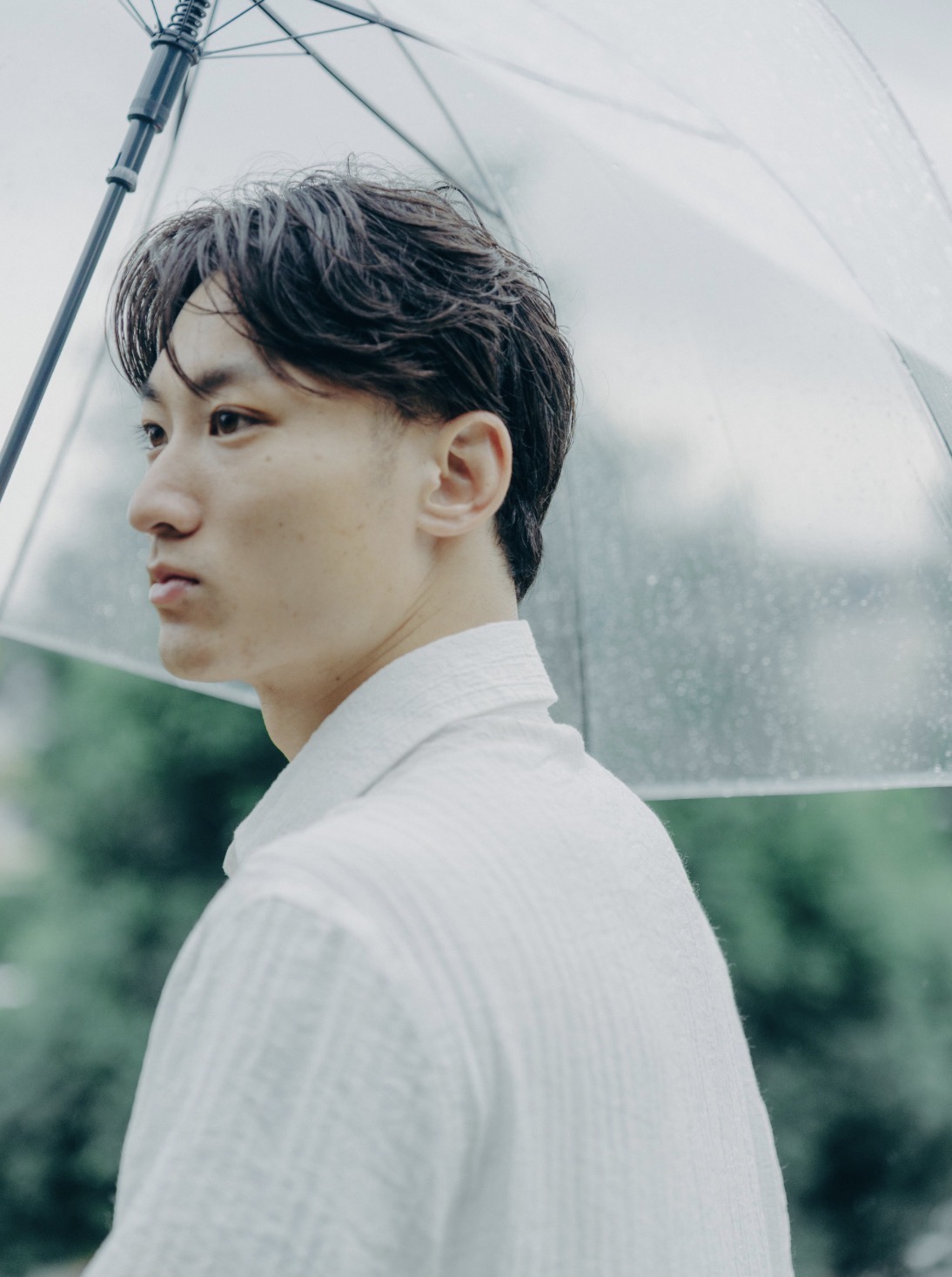 愛知県名古屋市で活動するファッションモデル、プロキックボクサー 荒尾彰のポートレート写真（5枚目）