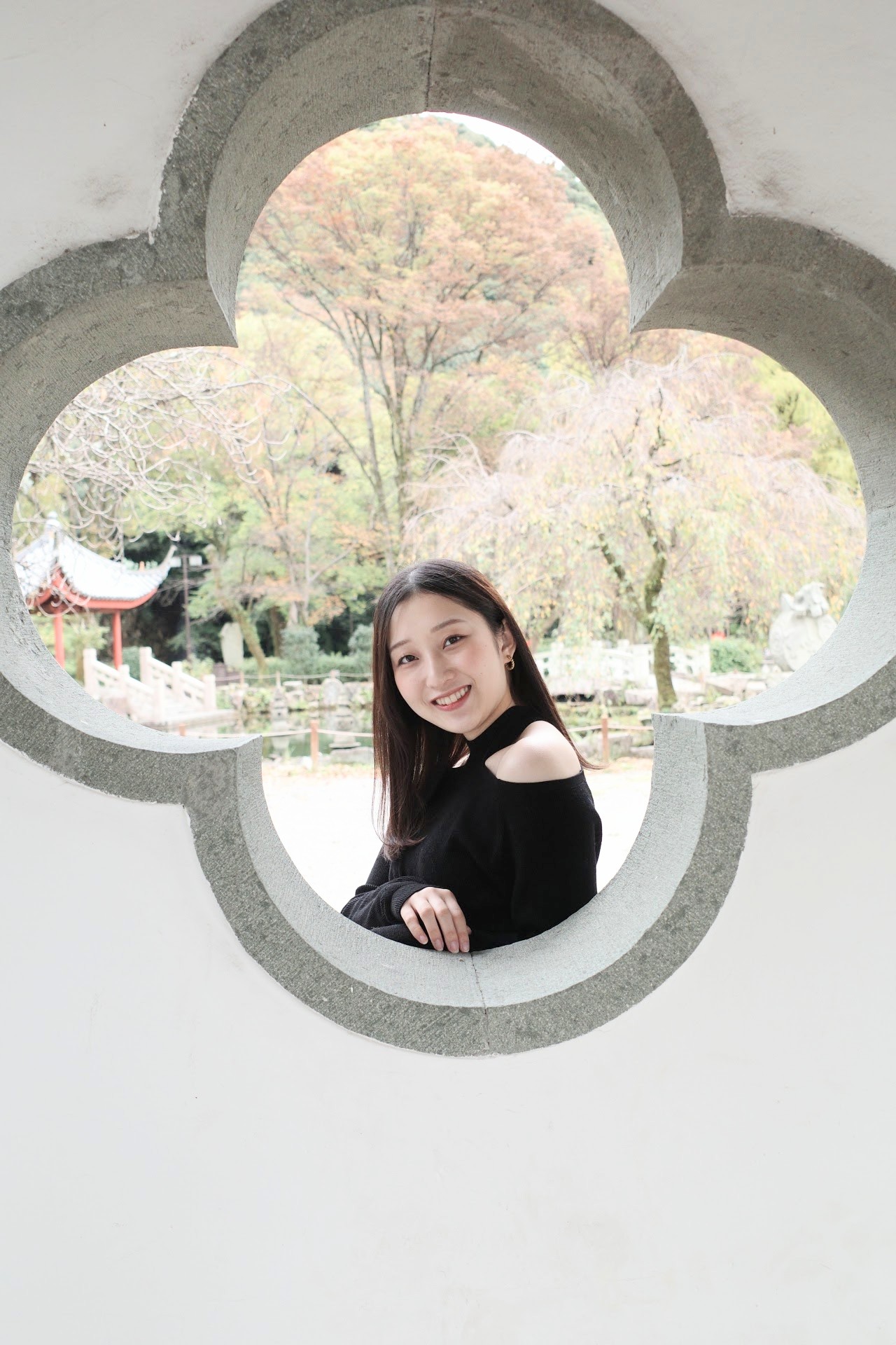 岐阜県で活動するモデル はるかのポートレート写真