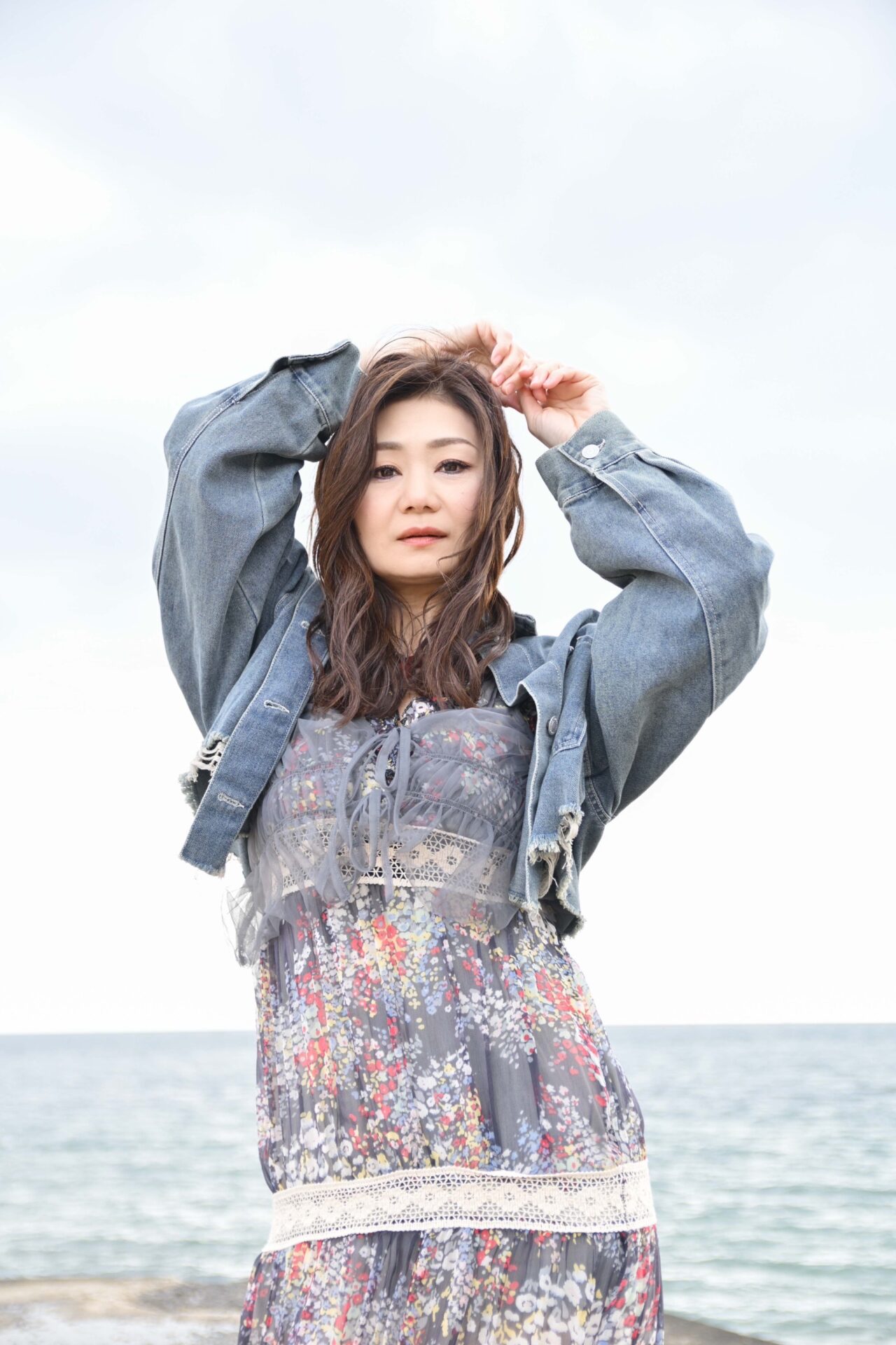 兵庫県高砂市で活動するファッションモデル、美容師、ゴッドハンド 田口恭子のポートレート写真（5枚目）
