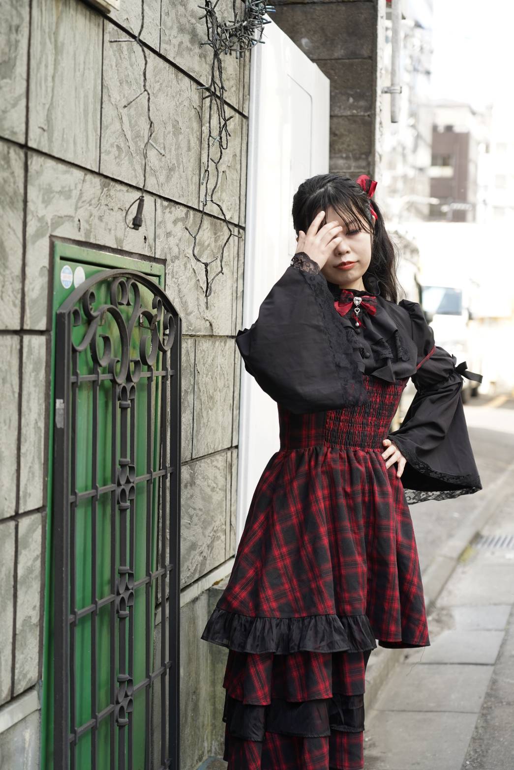 宮城県栗原市で活動するファッションショ一モデル カフアのポートレート写真（5枚目）