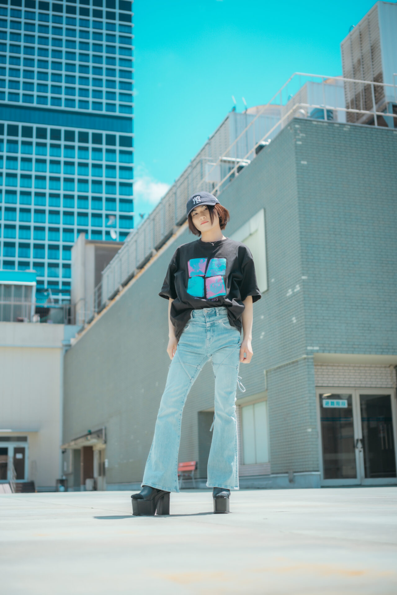 愛知県名古屋市東区で活動するファッションモデル YUHIのポートレート写真（4枚目）