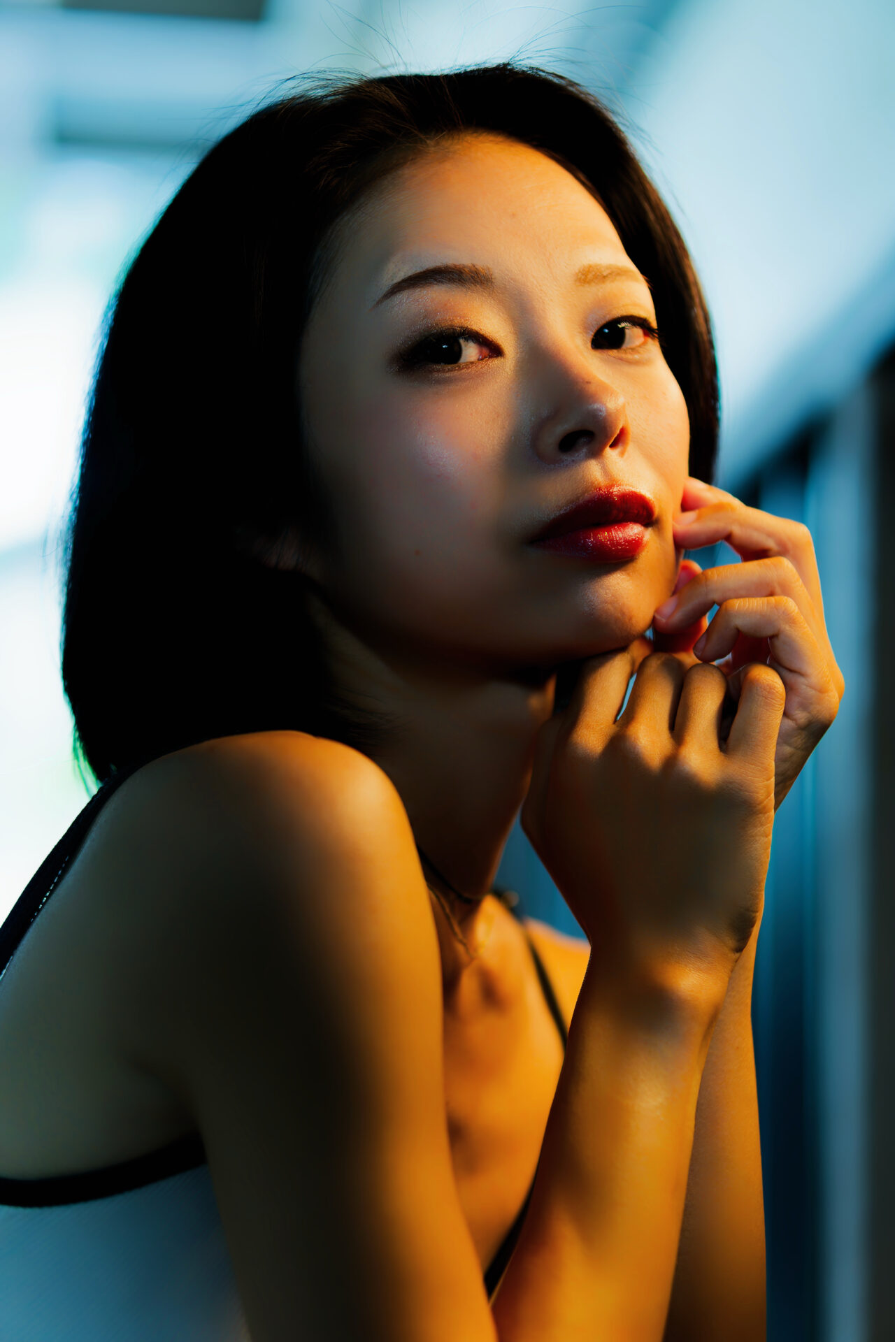 東京都八王子市で活動するフリーモデル 瑠璃子のポートレート写真（4枚目）