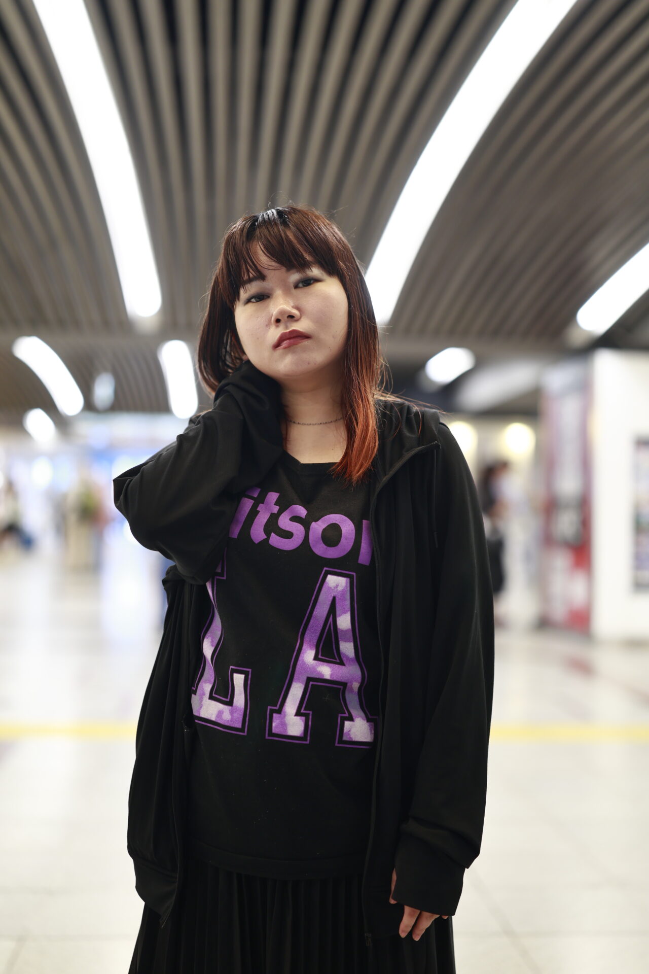 大阪府大阪市で活動するフリーモデル、フリータレント 絵梨華のポートレート写真