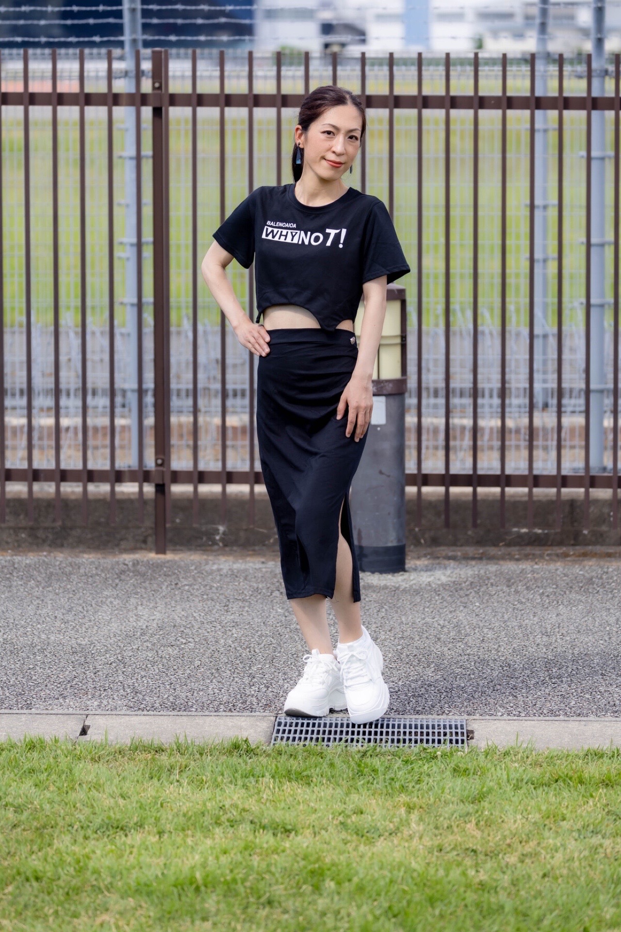 広島県で活動するママ×ファッションショーモデル MIHOのポートレート写真（5枚目）