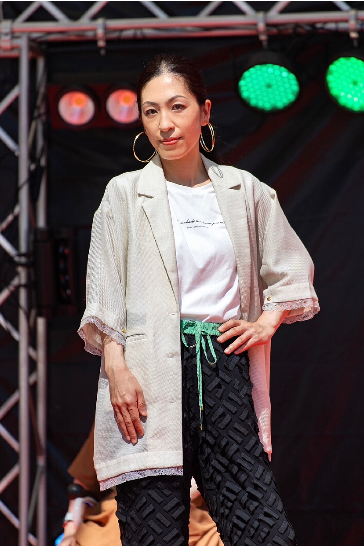 広島県で活動するママ×ファッションショーモデル MIHOのポートレート写真（2枚目）