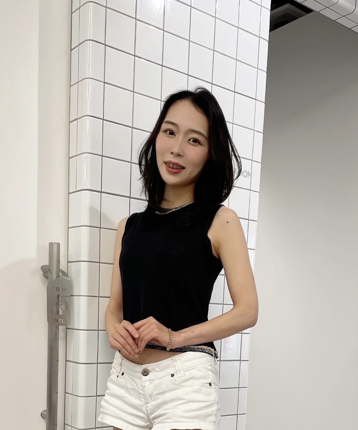 東京都杉並区で活動する会社員(美容系商社) 岡田真麻のポートレート写真