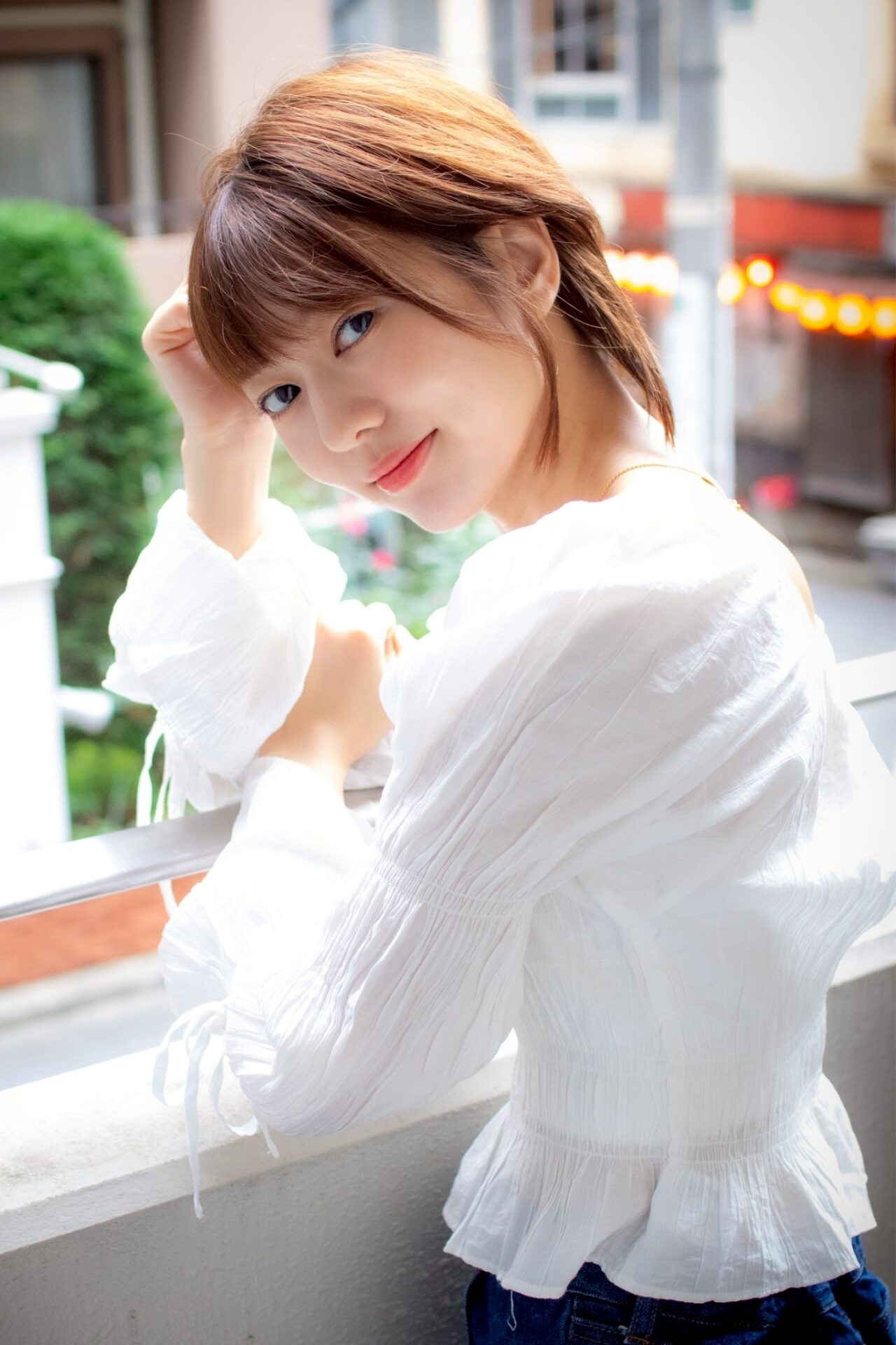 東京都江戸川区松江で活動する広告モデル 南川真魅のポートレート写真