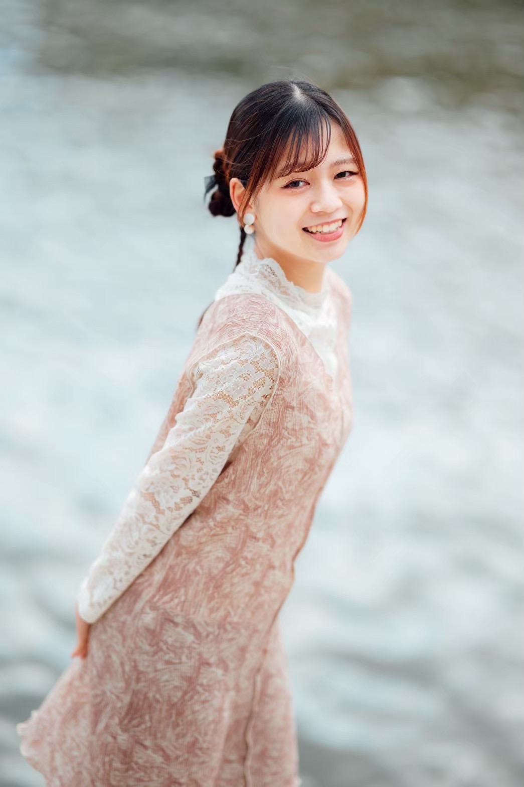 広島県広島市で活動する被写体、ダンサー 吉岡優月のポートレート写真