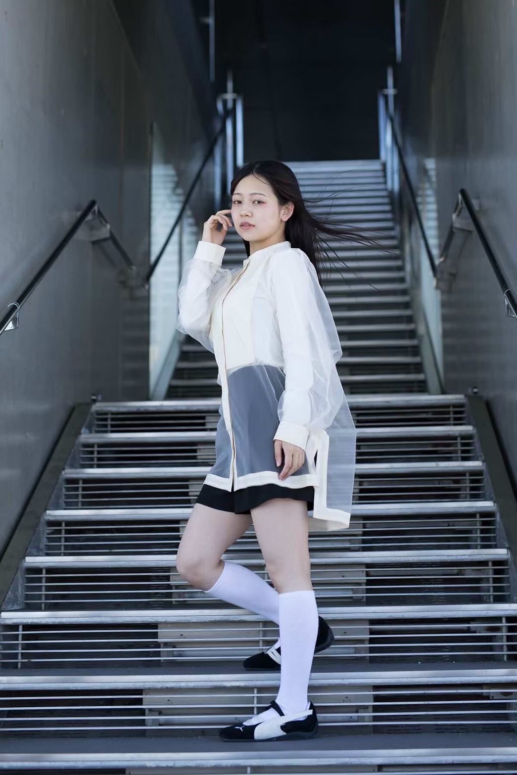 広島県広島市で活動する被写体、ダンサー 吉岡優月のポートレート写真（2枚目）