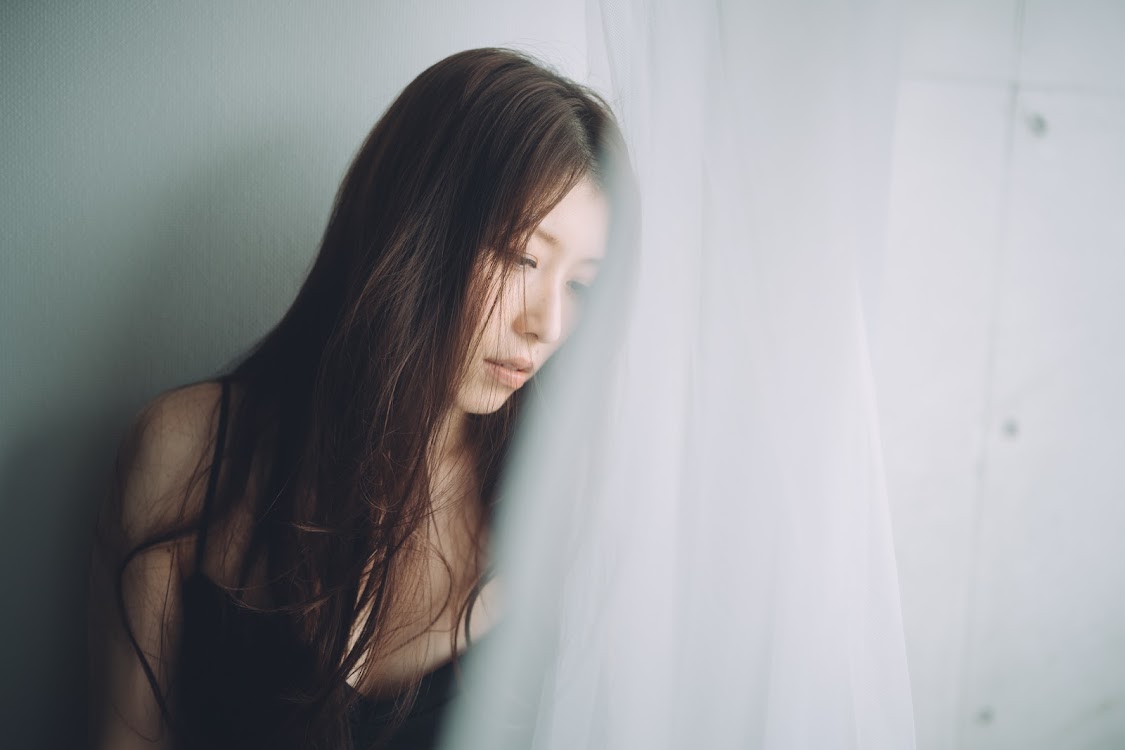 京都府京都市で活動するモデル KAORIのポートレート写真